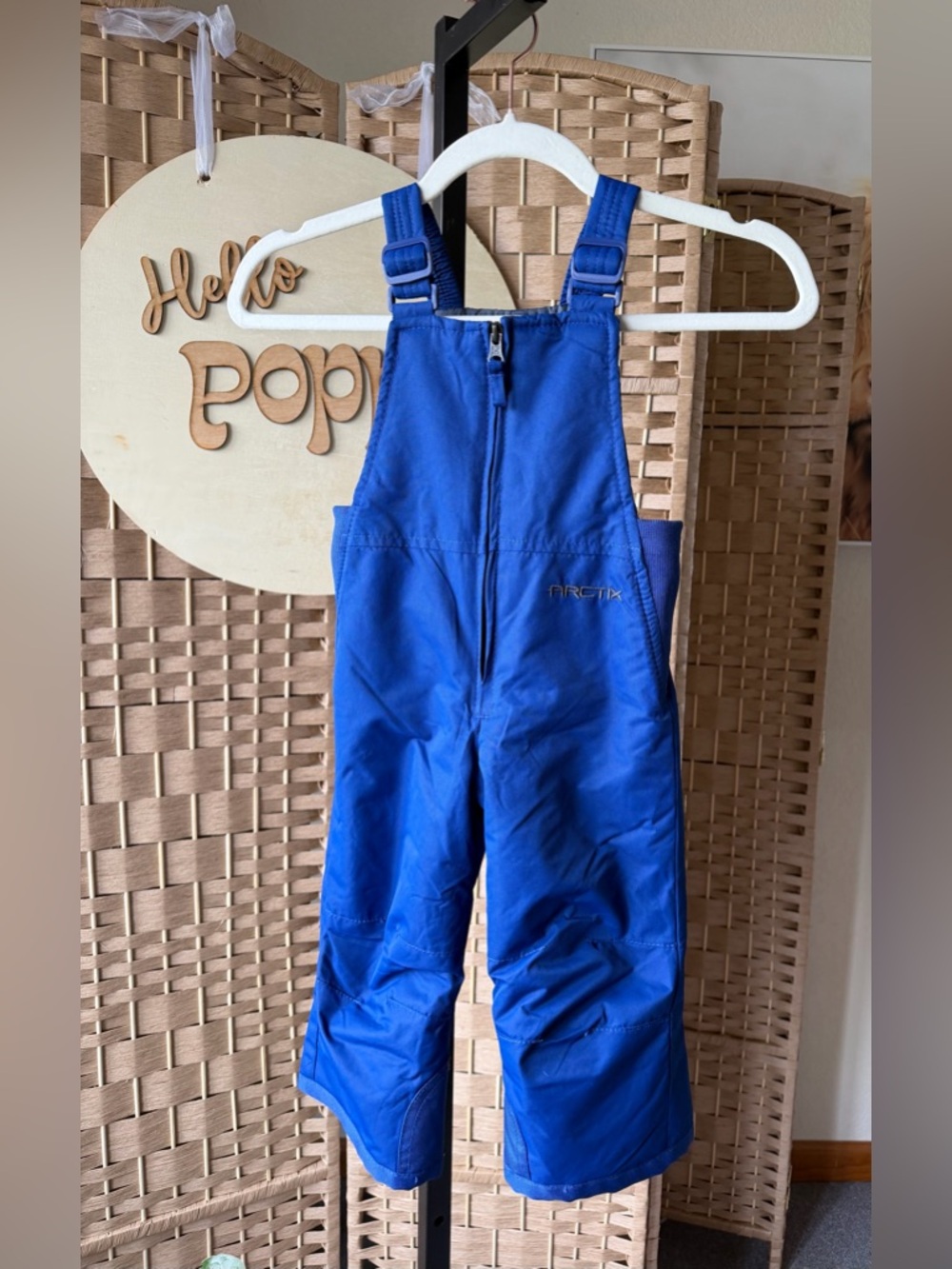 Arctix Insulated Snow Ski Bibs
Pants Toddler 2T Blue Adjustable
Straps